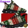 Christmas Running Shoes, Christmas Reindeer Pattern Max Soul Shoes