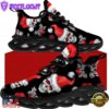 Christmas Running Shoes, Christmas Skull Max Soul Shoes