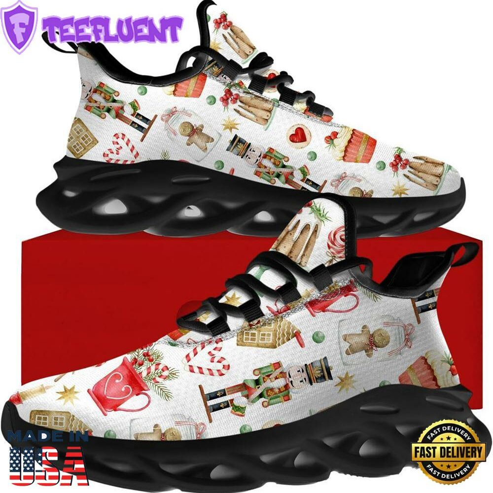 Christmas Running Shoes, Christmas Table Decoration Max Soul Shoes