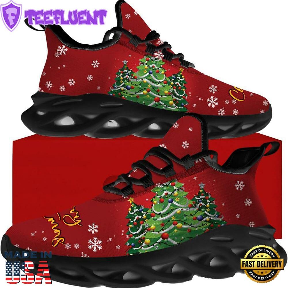 Christmas Running Shoes, Christmas Tree Max Soul Shoes
