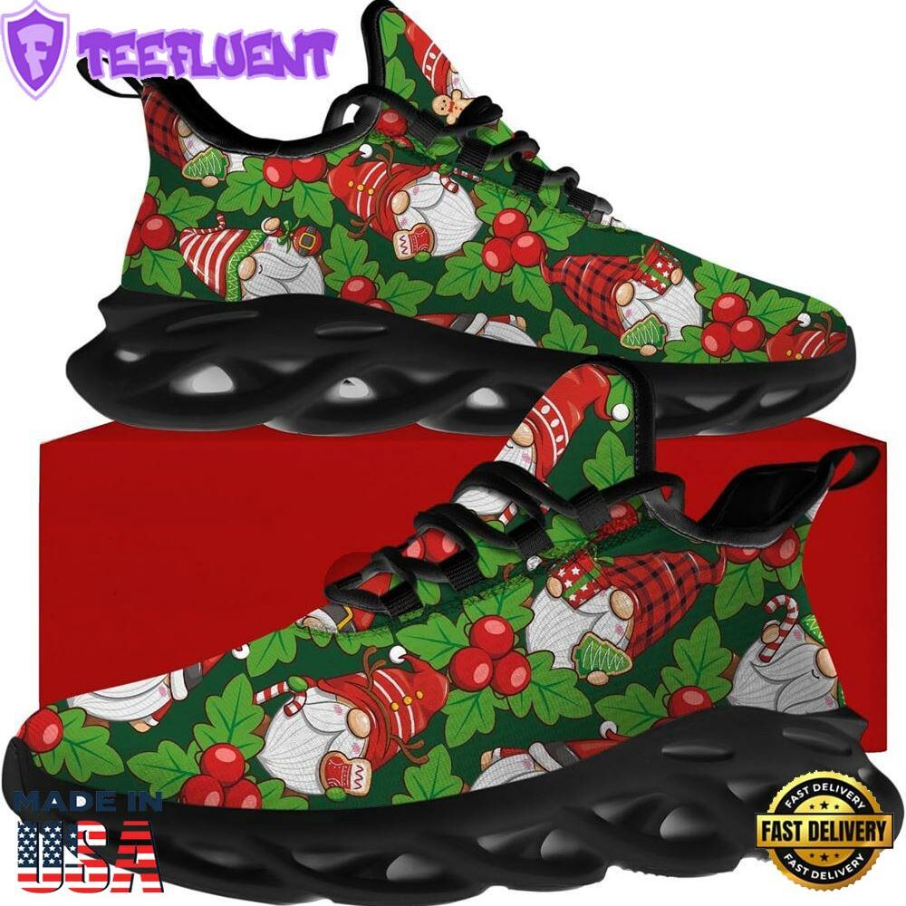 Christmas Running Shoes, Gnome Christmas Max Soul Shoes