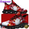 Christmas Running Shoes, Santa Claus Ring Bells Max Soul Shoes