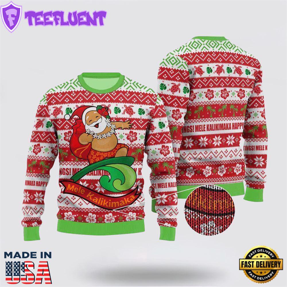 Christmas Santa Clause Ugly Christmas Sweater For Men And Women