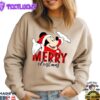 Christmas Sweatshirts, Mickey Mouse Merry Christmas Sweatshirt Gift Xmas 2 Christmas Sweatshirts, Mickey Mouse Merry Christmas Sweatshirt