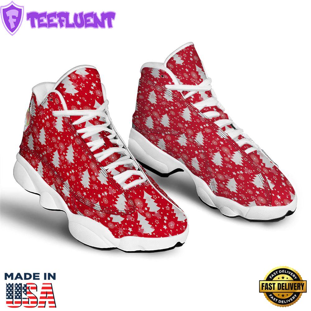 Christmas Tree Polka Dot Print Pattern Jd13 Shoes For Men Women