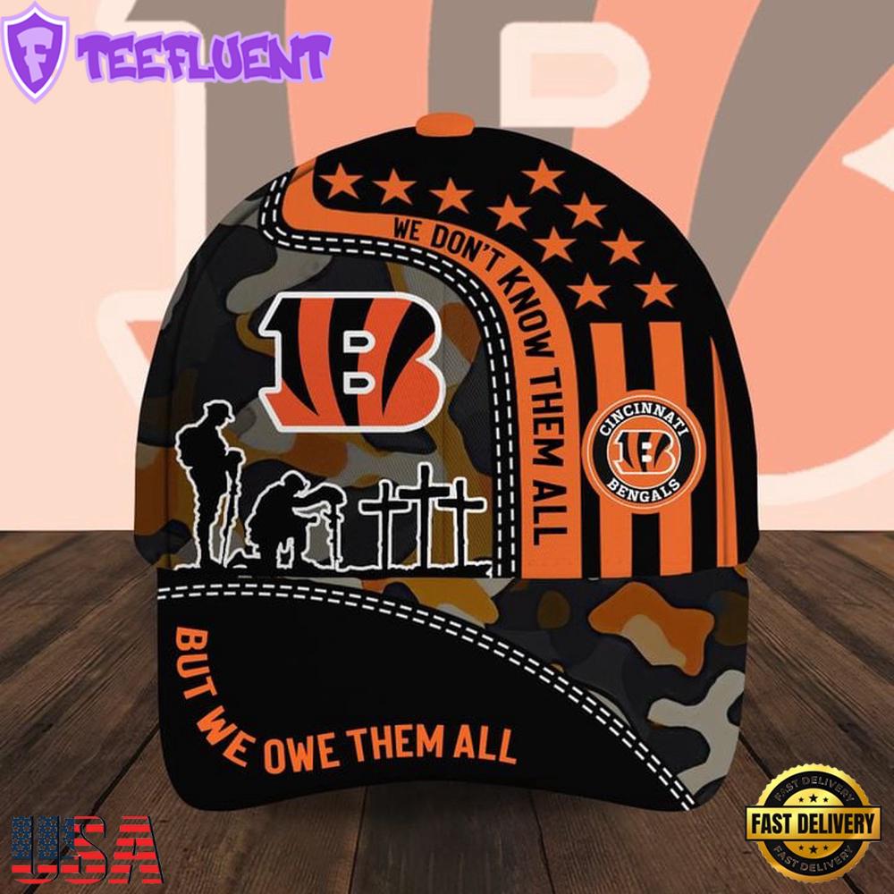 Cincinnati Bengals Memorial Day NFL Team Baseball Cap