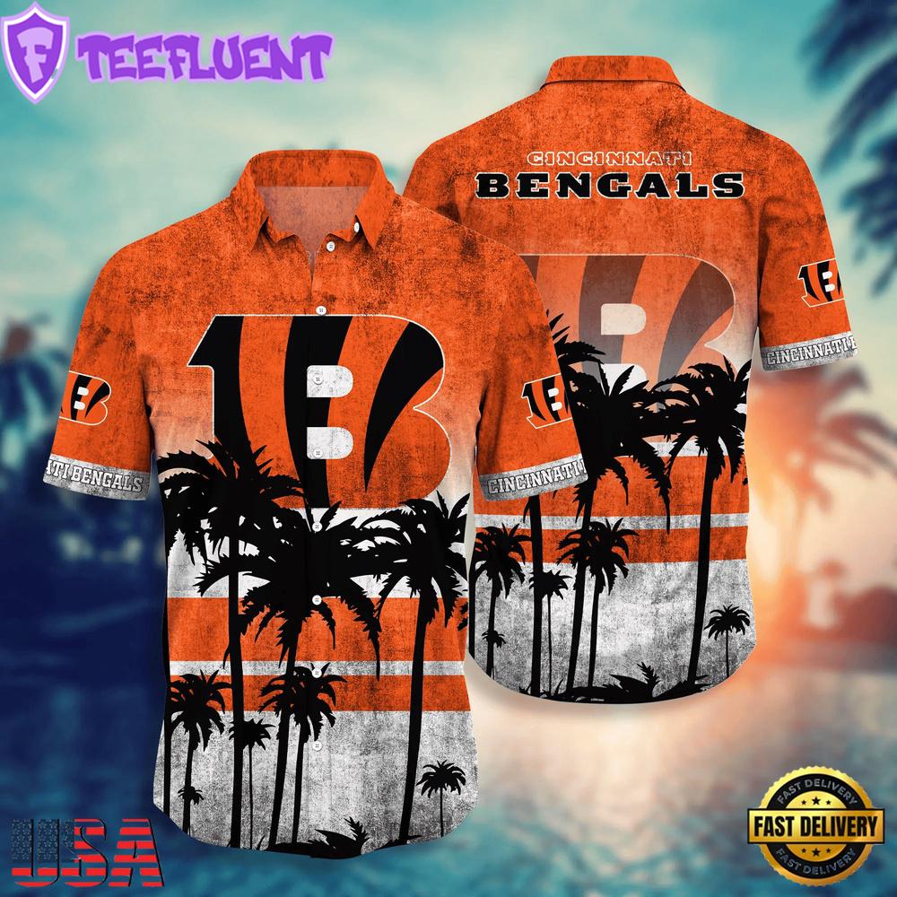 Cincinnati Bengals NFL Team Hawaiian Shirt