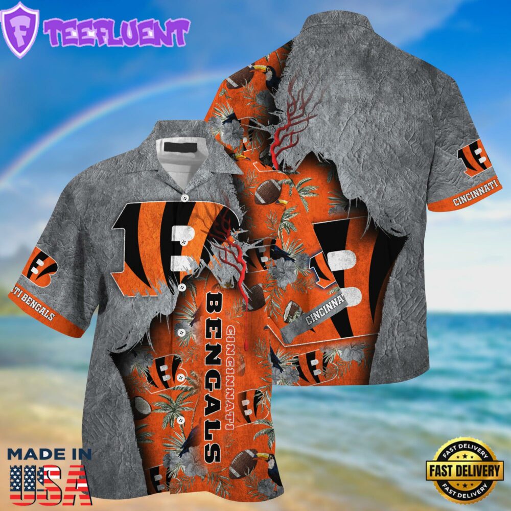 Cincinnati Bengals NFL-God Hawaii Shirt New Gift For Summer