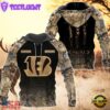 Cincinnati Bengals Personalized Hoodie Camo Hunting Perfect Gift