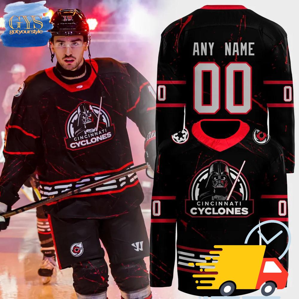 Cincinnati Cyclones X Star Wars New Special Edition Hockey Jersey