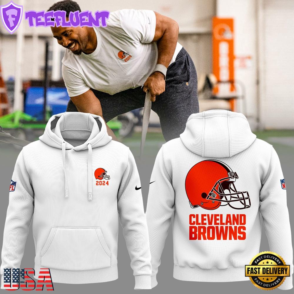 Cleveland Browns Logo Team 2024 Hoodie