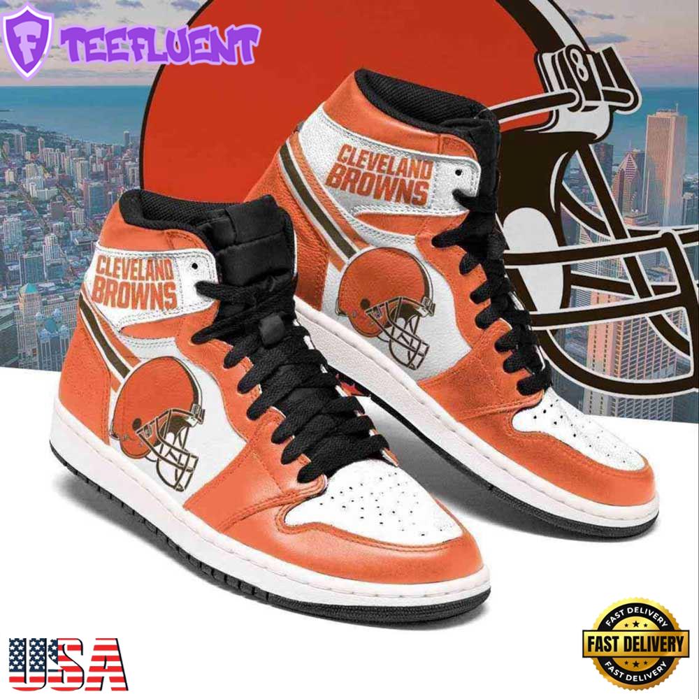Cleveland Browns NFL JD1 Boot Sneakers Shoes