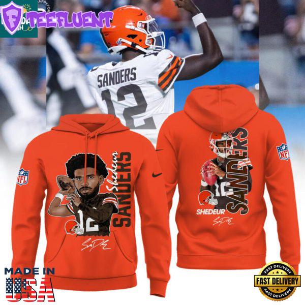 Cleveland Browns Shedeur Sanders NFL Preseason Opener 2025 Hoodie