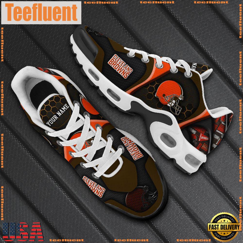 Cleveland Browns Tn Shoes Personalized Your Name, Football Team Shoes
