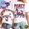 Cleveland Cavaliers 2026 NBA Hello Kitty Independence Day Unisex 3D Shirt