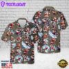Climbing Santa Christmas Hawaiian Shirt