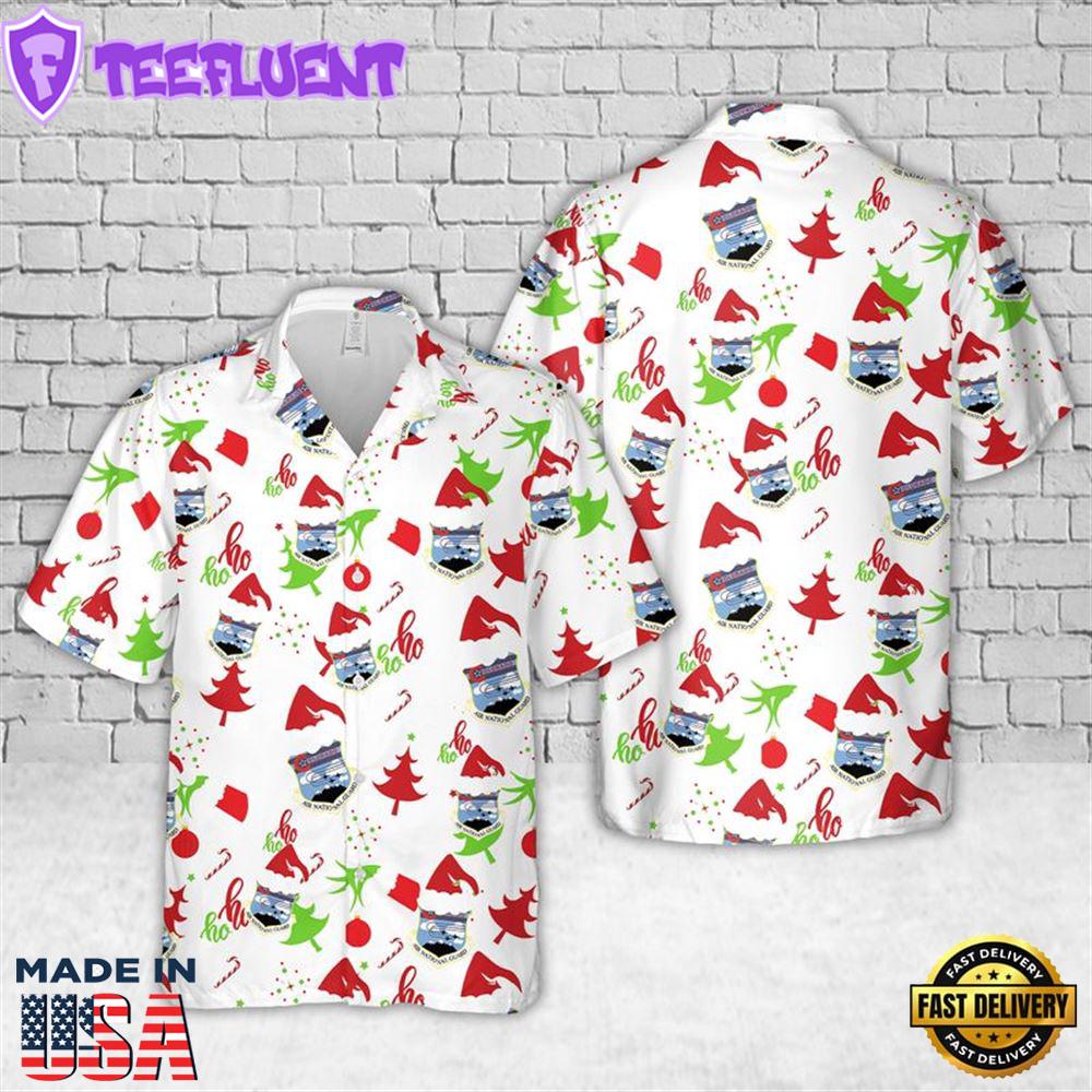 Colorado Air National Guard Christmas Hawaiian Shirt