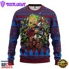 Colorado Avalanche Groot Hug Christmas Ugly Sweater Sport For Fan