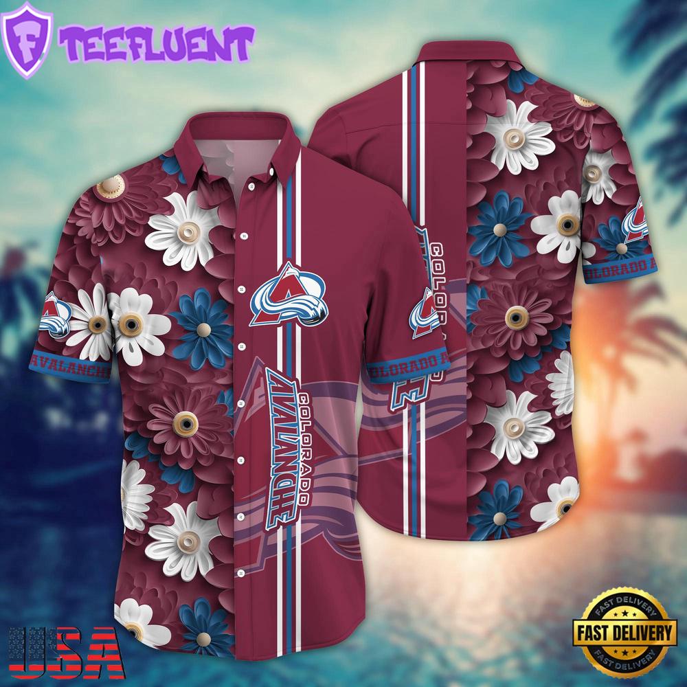 Colorado Avalanche NHL Hawaiian Shirt Team