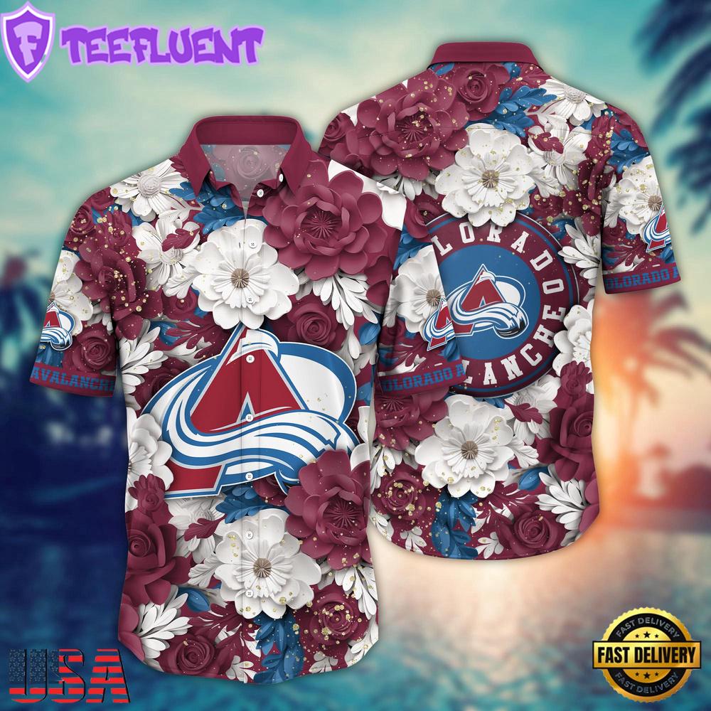 Colorado Avalanche NHL Summer Hawaiian Shirt