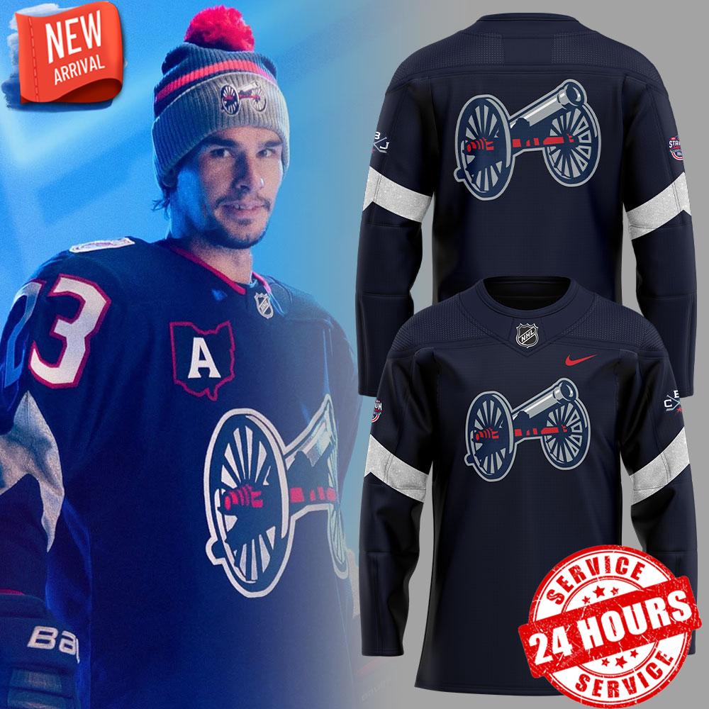 Columbus Blue Jackets 2025 Stadium Series Jersey