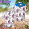 Coors Light American Flag Fireworks Hawaiian Shirt