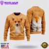 Corgi Dog 3D Ugly Christmas Sweater For Men And Women