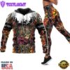 Country Girl All Over Print Leggings Hoodie Set Outfit For Women