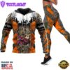 Country Girl All Over Print Leggings Hoodie Set Outfit For Women Xmas