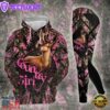 Country Girl Pink All Over Print Leggings Hoodie Set Outfit For Women Gift Xmas