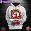 Cow The Farmer's Kind Of Christmas Hoodie All Over Print