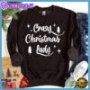 Crazy Christmas Lady Sweatshirt