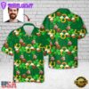 Custom Face Saint Patrick's Day Personalized Hawaiian Shirt