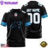 Custom Name And Number Carolina Panthers NFL Team Sport 3D T-Shirt