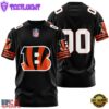 Custom Name And Number Cincinnati Bengals NFL Team Sport 3D T-Shirt