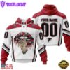 Custom Name And Number NFL Atlanta Falcons Lips All Over Print Hoodie