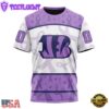Custom Name And Number NFL Cincinnati Bengals Football Team Fight Cancer 3D T-Shirt