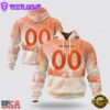 Custom Name And Number NFL Denver Broncos Christmas Spirit All Over Print Hoodie Shirt