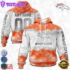 Custom Name And Number NFL Denver Broncos Color Christmas 3D Hoodie Shirt