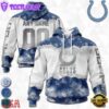 Custom Name And Number NFL Indianapolis Colts Color Christmas 3D Hoodie Shirt