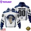 Custom Name And Number NFL Indianapolis Colts Lips All Over Print Hoodie
