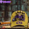 Custom Name And Number NFL Minnesota Vikings Demonhead Baseball Cap