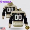 Custom Name And Number NFL New Orleans Saints Christmas Spirit All Over Print Hoodie Shirt