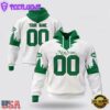 Custom Name And Number NFL New York Jets Christmas Spirit All Over Print Hoodie Shirt
