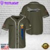 Custom Name Arizona Air National Guard 162nd Wing F-16 Fighting Falcon Baseball Jersey
