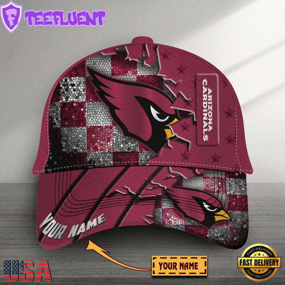 Custom Name Arizona Cardinals Classic Baseball Cap