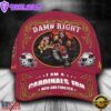 Custom Name Arizona Cardinals NFL Mascot Damn Right Sport Baseball Cap