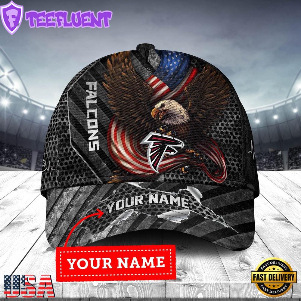 Custom Name Atlanta Falcons NFL Classic Baseball Cap