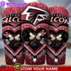 NFL Custom Name Atlanta Falcons Mickey Minnie Couple Valentine Day Tumbler 30 Oz 2 Custom Name Atlanta Falcons NFL Mickey Minnie Couple Valentine Day Tumbler