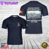 Custom Name Belgian Navy Belgian frigate Louise-Marie (F931) 3D T-shirt